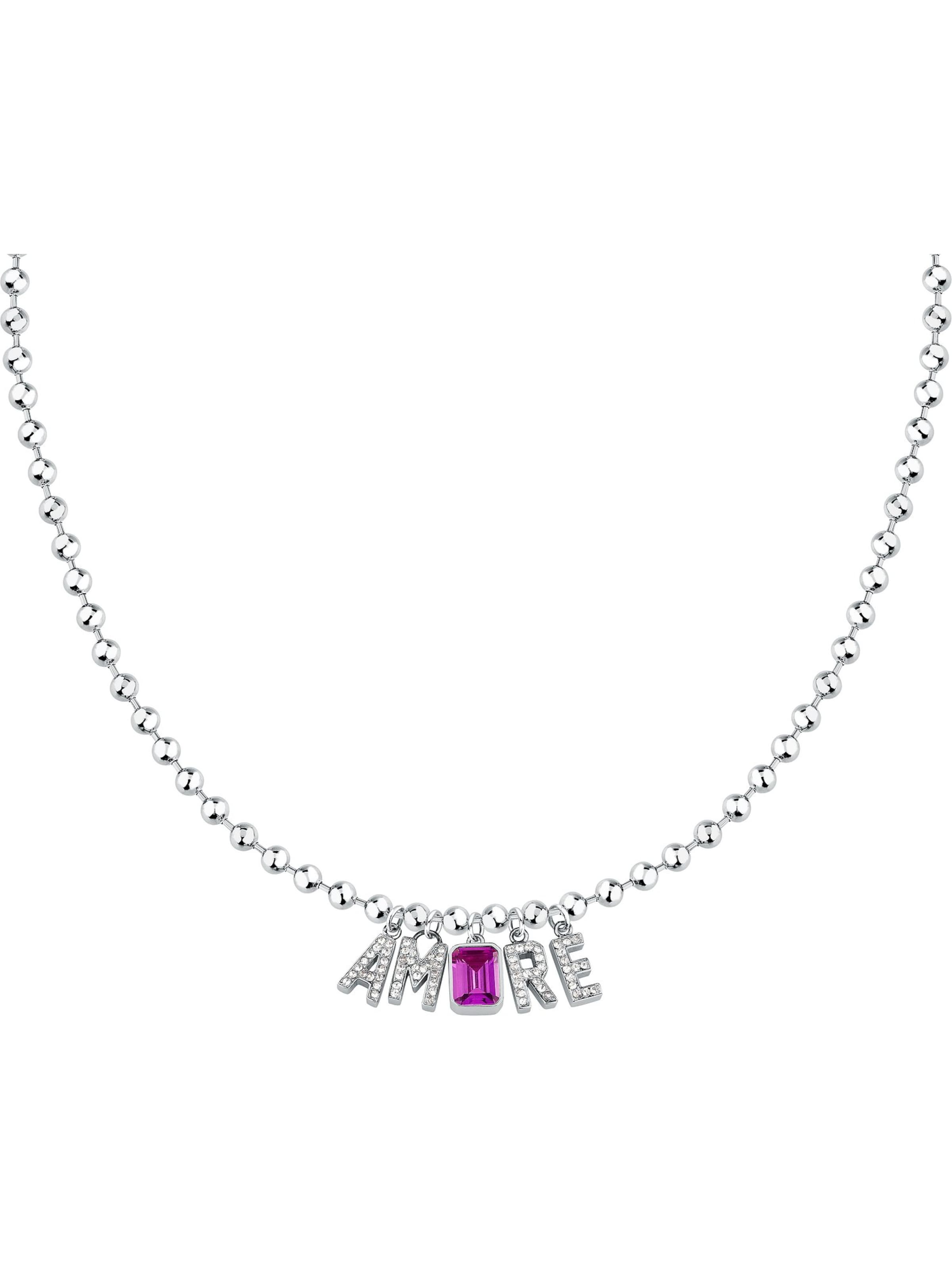 GCDS Kette in Silber: Vorderseite