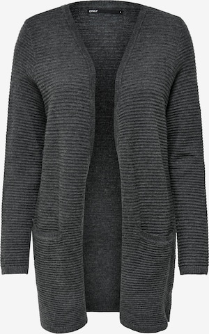 ONLY Knit Cardigan 'KATIA' in Grey: front