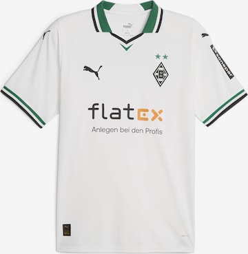 PUMA - Camiseta de fútbol 'Borussia Mönchengladbach 23/24' en blanco: frente