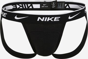 regular Pantaloncini intimi sportivi 'Jock' di NIKE in nero: frontale