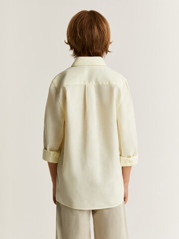 Scalpers Regular fit Button Up Shirt 'Polera' in Beige