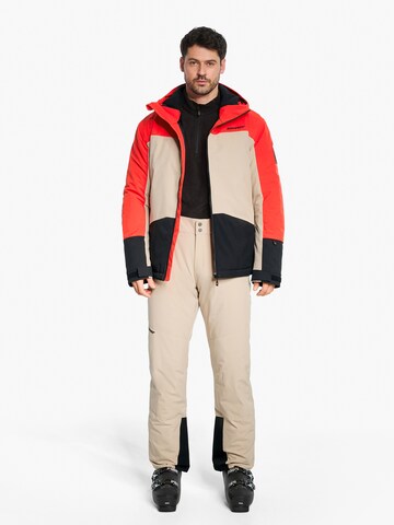 ZIENER Athletic Jacket 'Taraino' in Red