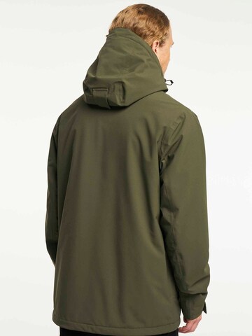 TENSON Winter Coat 'Biscaya' in Green