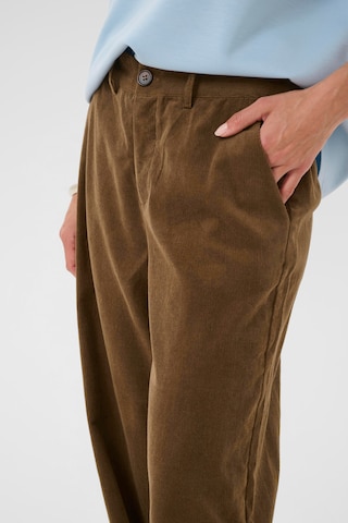Wide Leg Pantalon 'CUBetonia Rhaena' CULTURE en marron