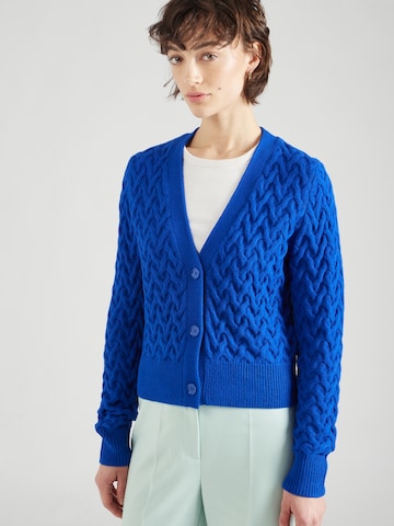 Cardigan COMMA en bleu : devant