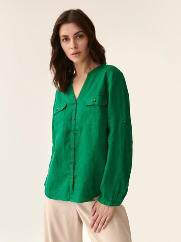 Camicia da donna 'Justyna' di TATUUM in verde