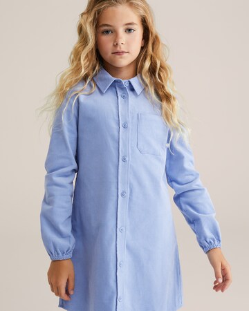 WE Fashion Платье в Синий: спереди