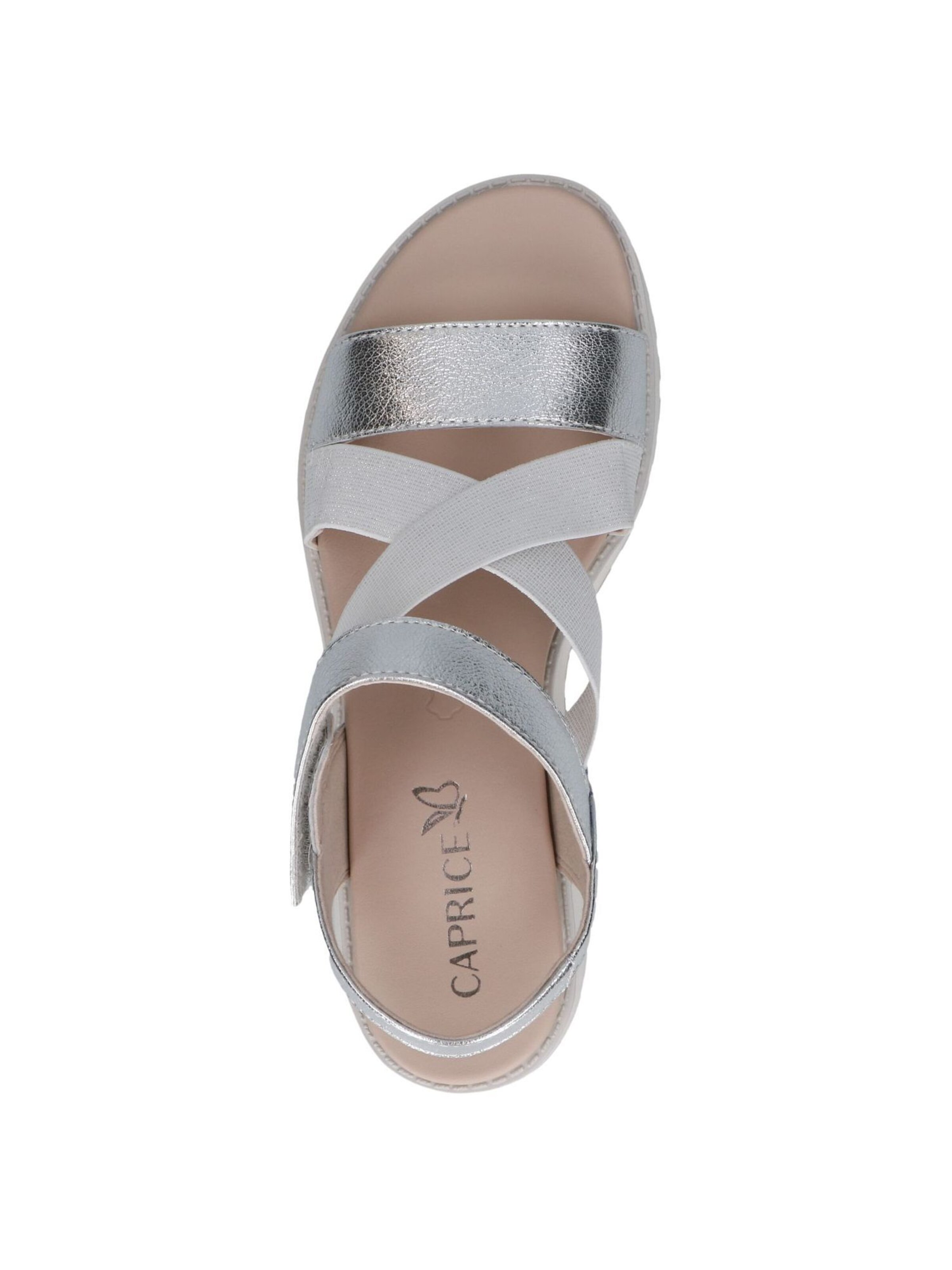 CAPRICE - Sandália em prata