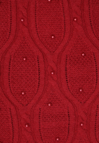faina Rok 'Fashion Look' in Rood
