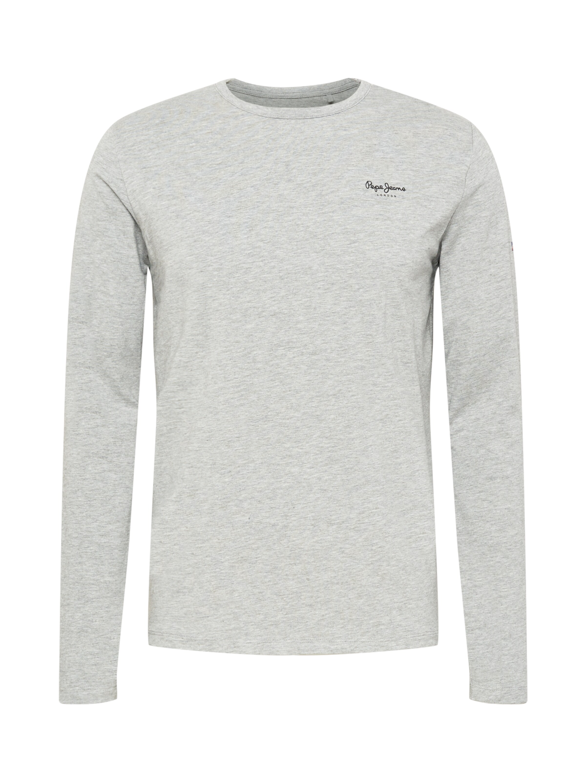 Pepe Jeans Μπλουζάκι 'ORIGINAL BASIC 2 LONG' σε γκρι: μπροστά
