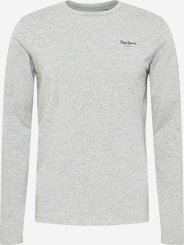 T-Shirt Pepe Jeans en gris : devant