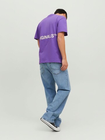 JACK & JONES Shirt 'Clan' in Purple