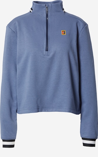 NIKE Sportief sweatshirt 'Heritage' in de kleur Duifblauw / Zwart / Wit, Productweergave