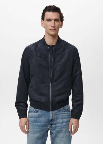 MANGO MAN Between-Season Jacket 'Bero' in Black: front