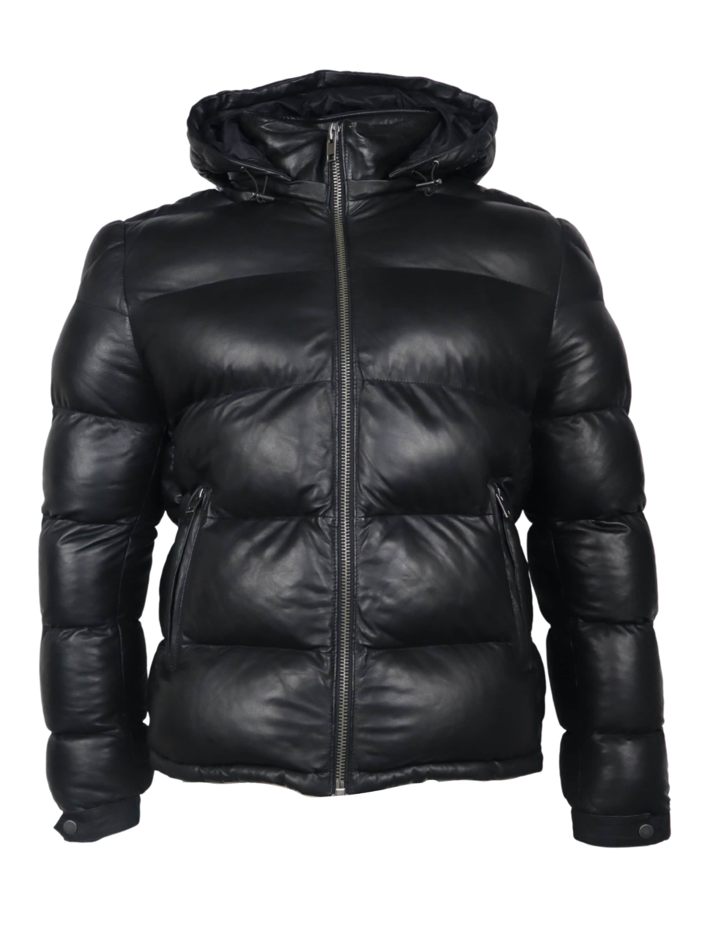 RICANO - Chaqueta de invierno 'Vince' en negro: frente