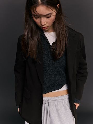 Bershka Blazer i sort