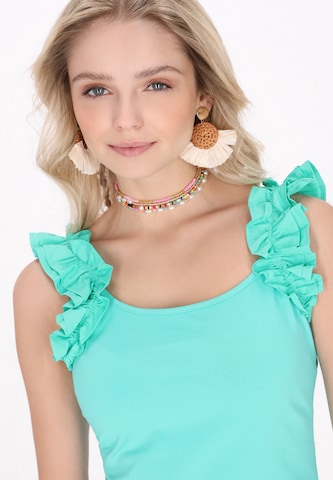 IZIA - Top em verde
