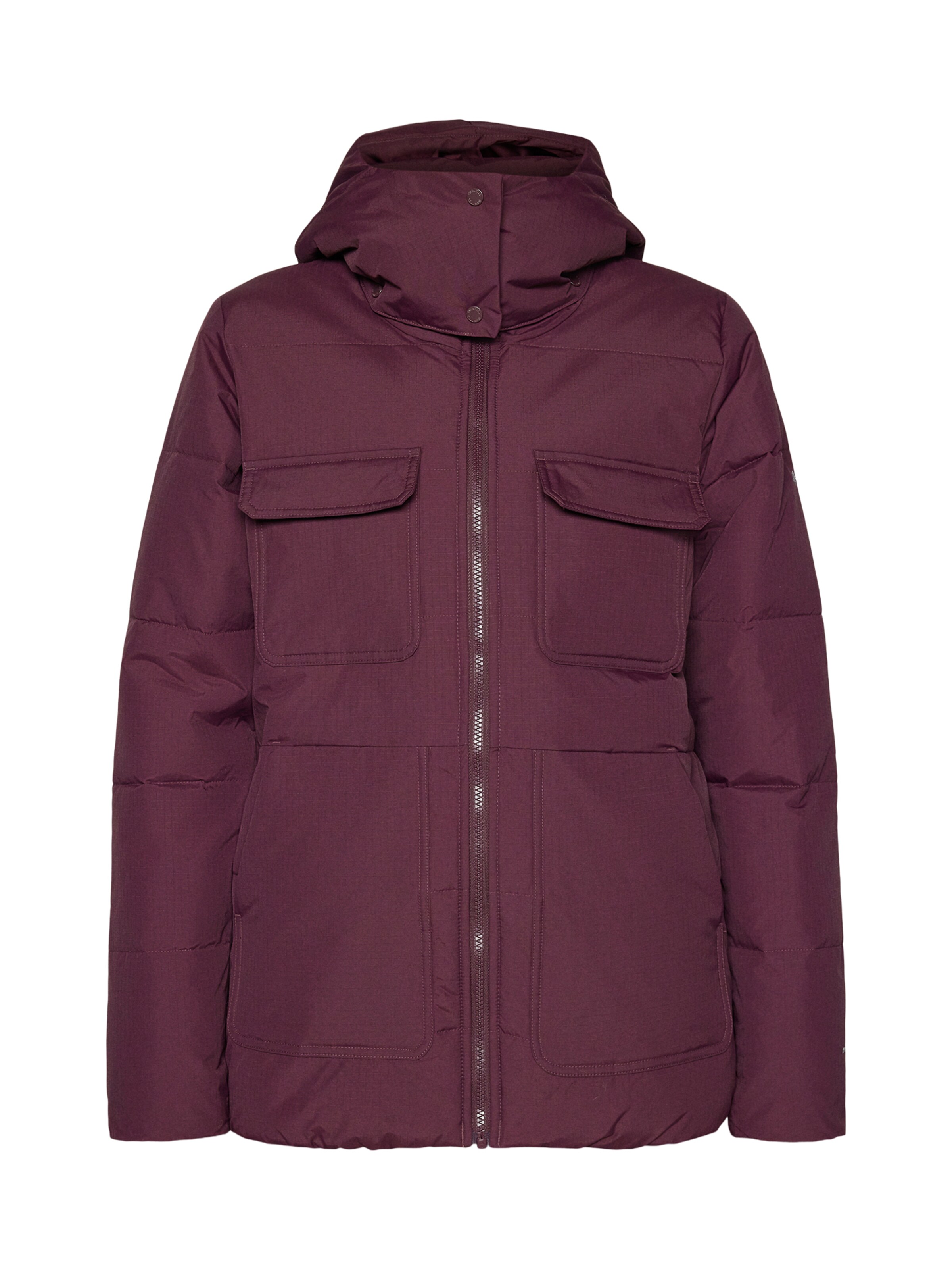 raudona COLUMBIA Laisvalaikio striukė 'Longhorn Ridge': priekis