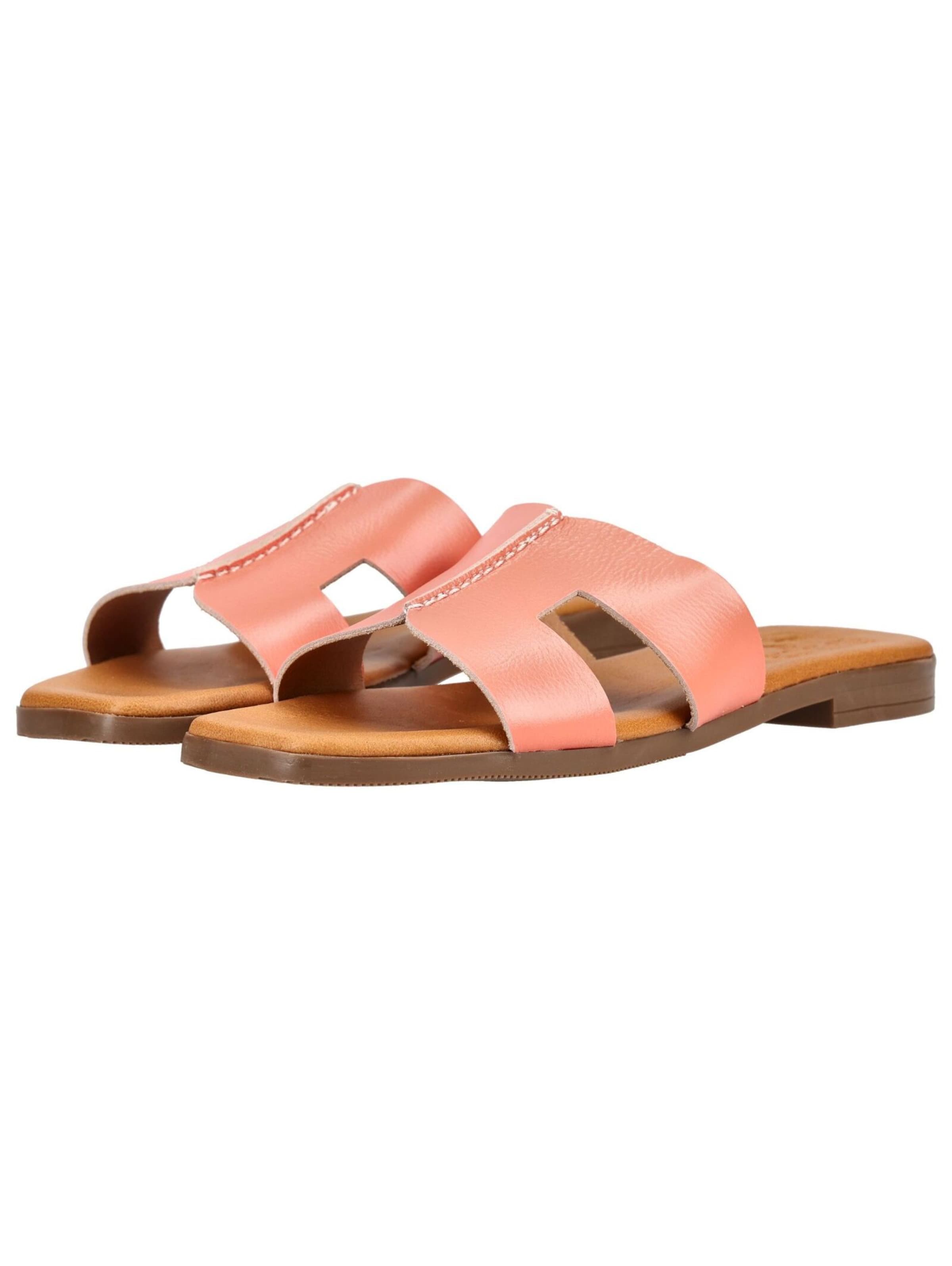 Oh! My Sandals Mules in Orange