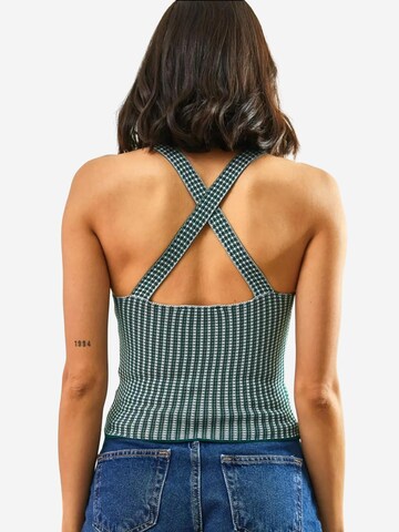 Bianco Lucci Top in Green