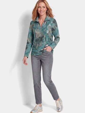 Goldner Sweatshirt in Groen