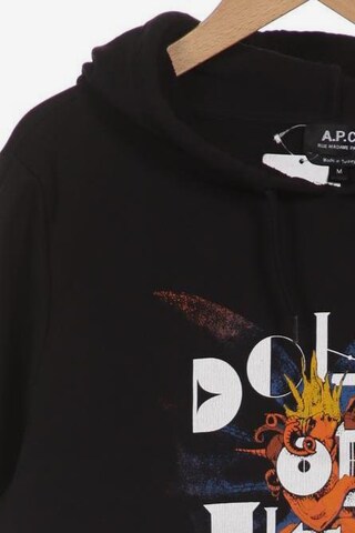 A.P.C. Sweatshirt & Zip-Up Hoodie in M in Black