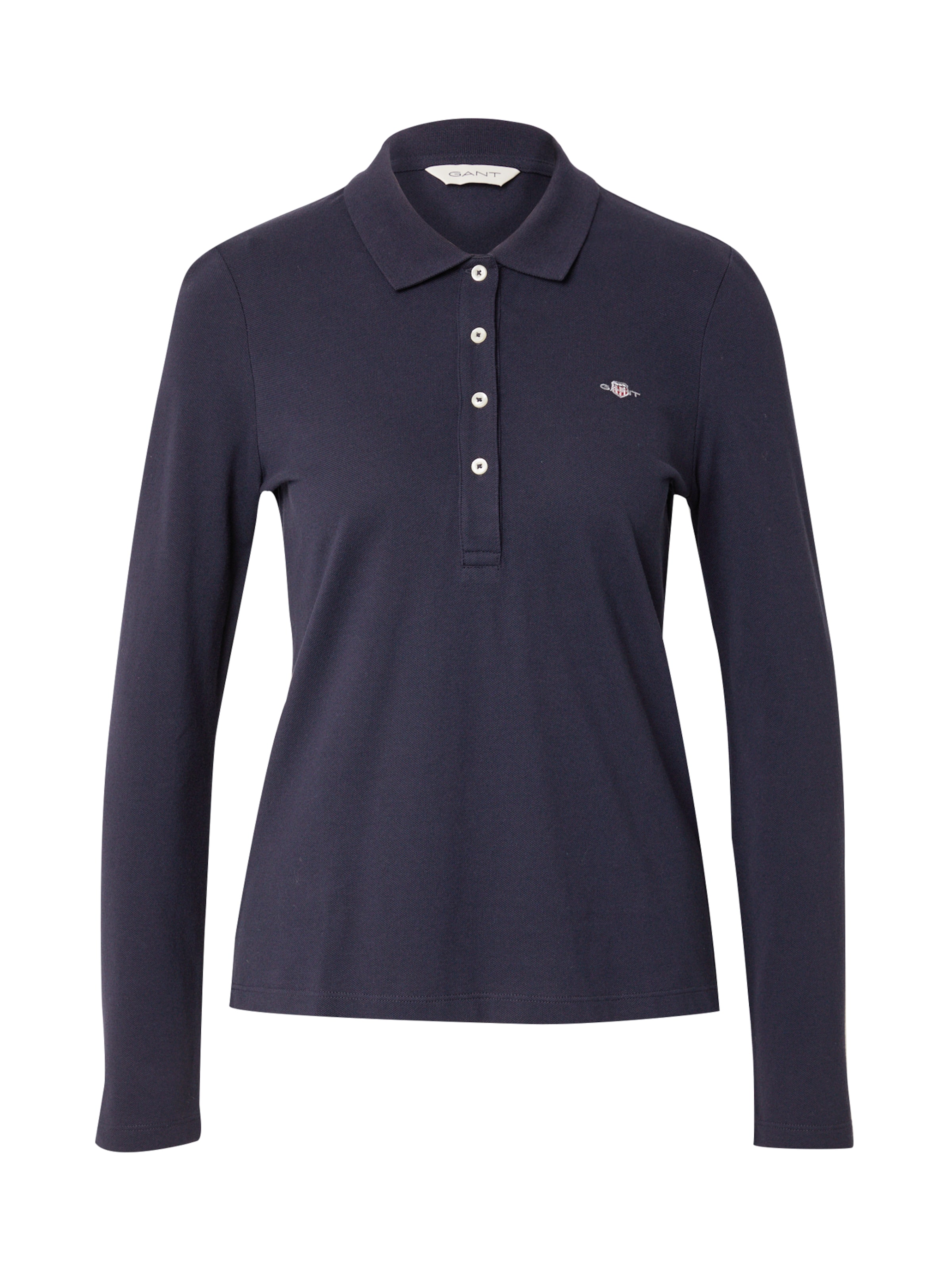 GANT Тениска в синьо: отпред