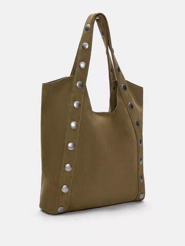 Pull&Bear Shopper táska - zöld