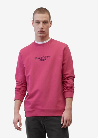 Sweat-shirt Marc O'Polo en rose : devant