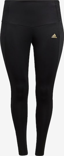ADIDAS PERFORMANCE Workout Pants 'Designed to Move Twinkle' in Gold / Black, Item view