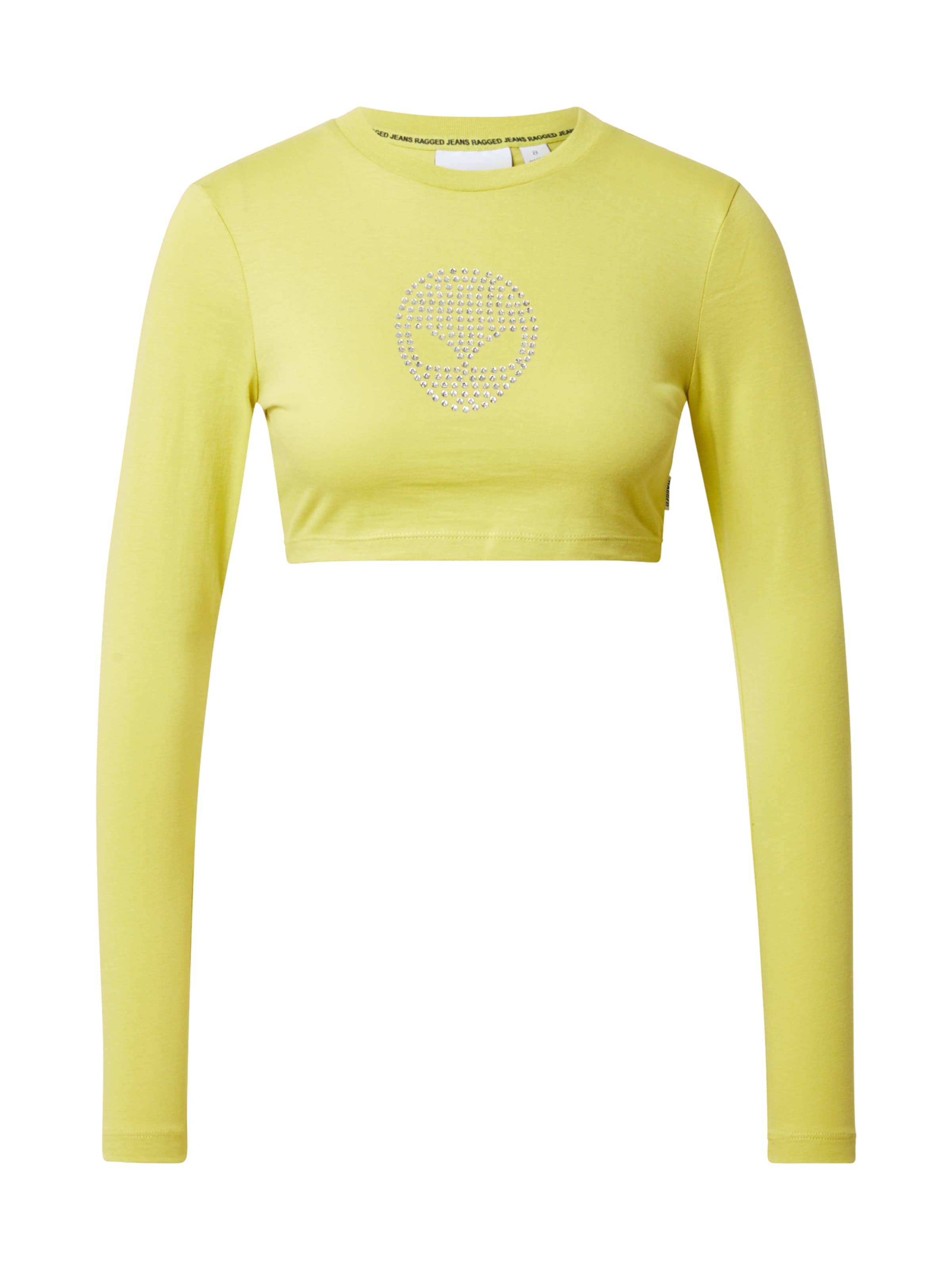 The Ragged Priest Shirt 'ALIEN' in Grün: Vorderseite