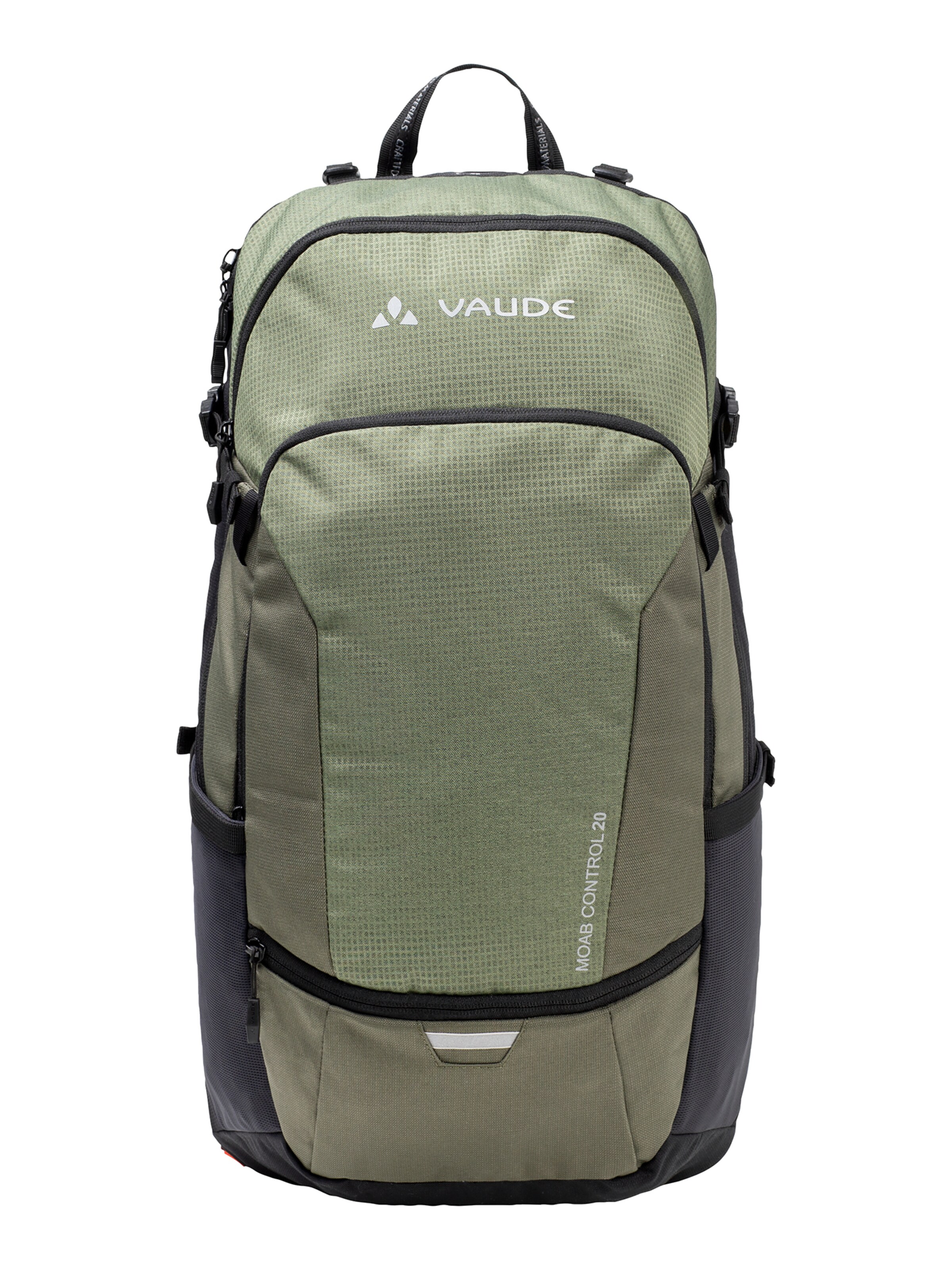 VAUDE Sportrucksack ' Moab Control 20 ' in Grün: Vorderseite