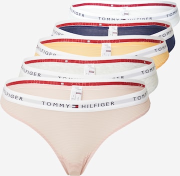 Tommy Hilfiger UnderwearTanga gaćice 'Essential' - plava boja: prednji dio