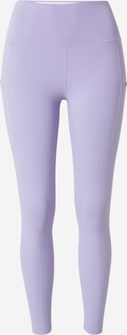 NIKE Skinny Sporthose 'ONE' in Lila: Vorderseite