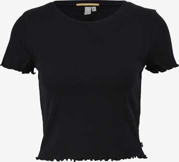 QS Shirt in Black: front