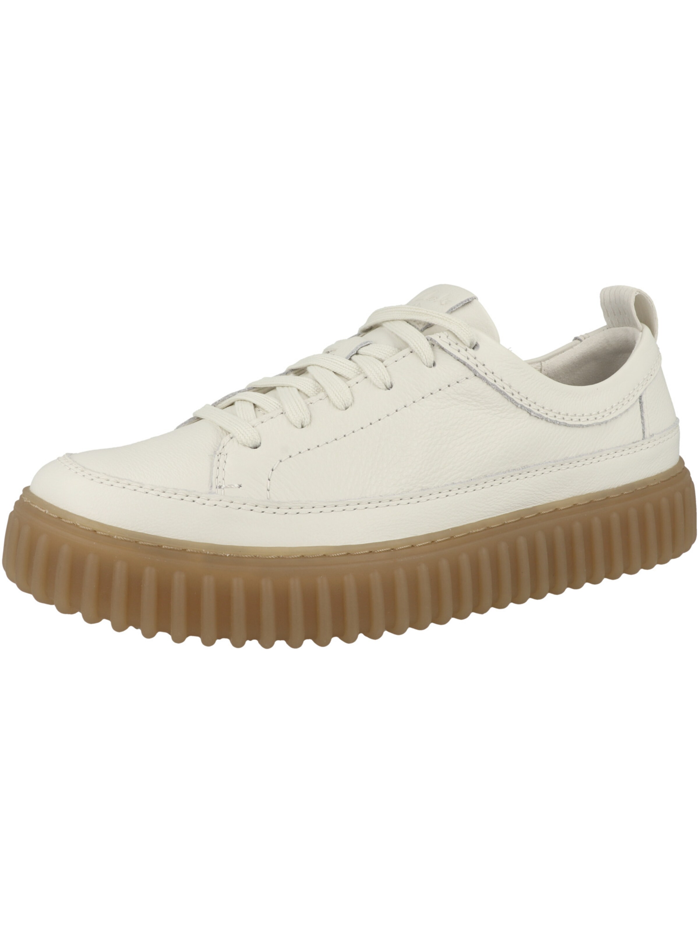 Sneaker bassa 'Torhill' di CLARKS in beige: frontale