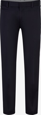 STRELLSON Slim fit Pleated Pants 'Kyle' in Blue: front