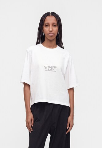 THE NORTH FACE T-shirt 'ZUMU 2.0' i vit: framsida