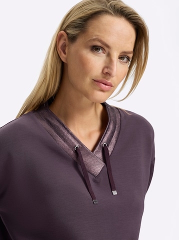Sweat-shirt heine en violet