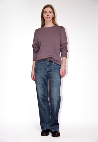 Street One Studio Sweatshirt in Purple