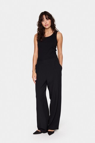 Loosefit Pantalon 'Celest' SAINT TROPEZ en noir