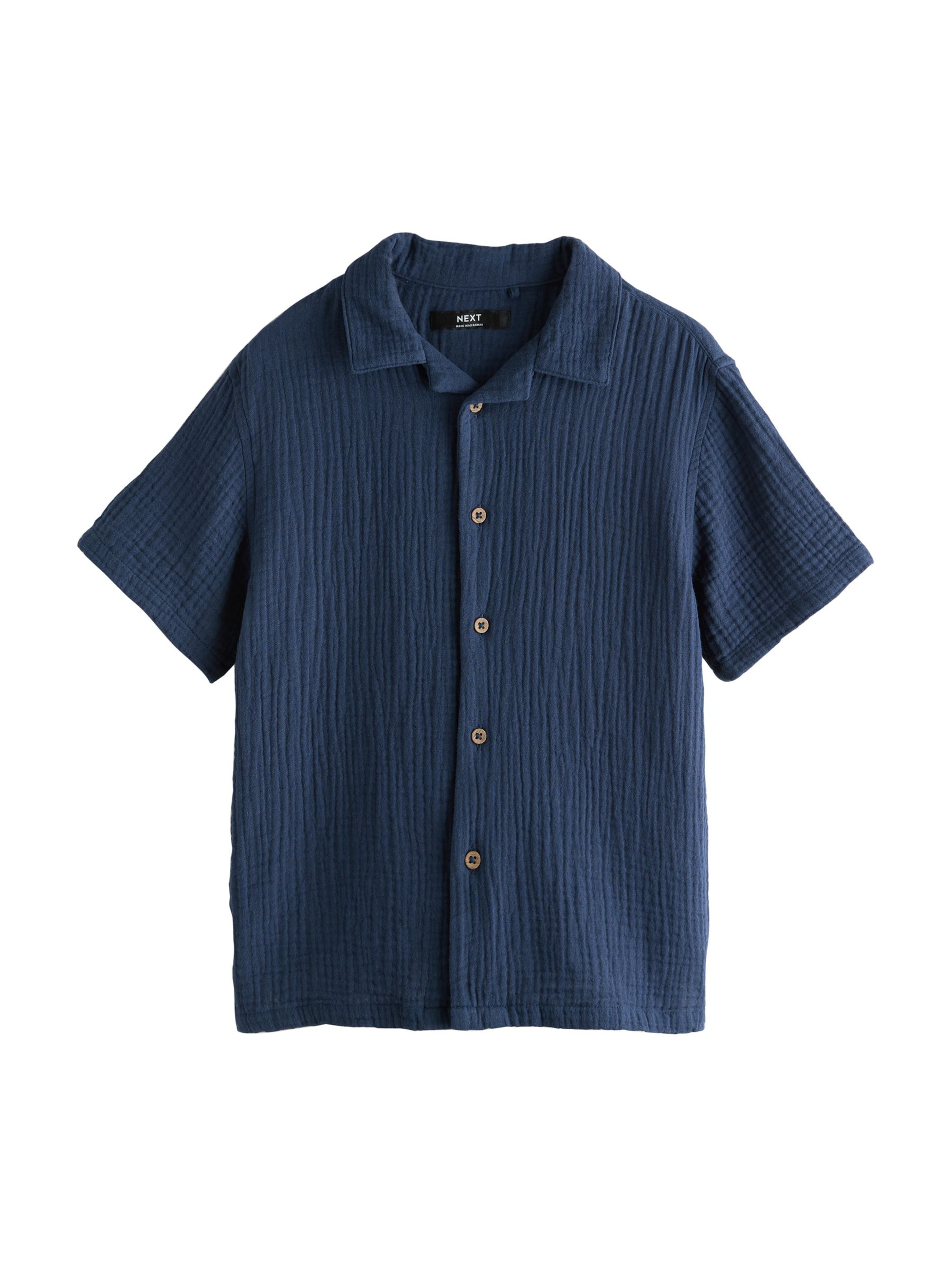 Regular fit Camicia di Next in blu: frontale