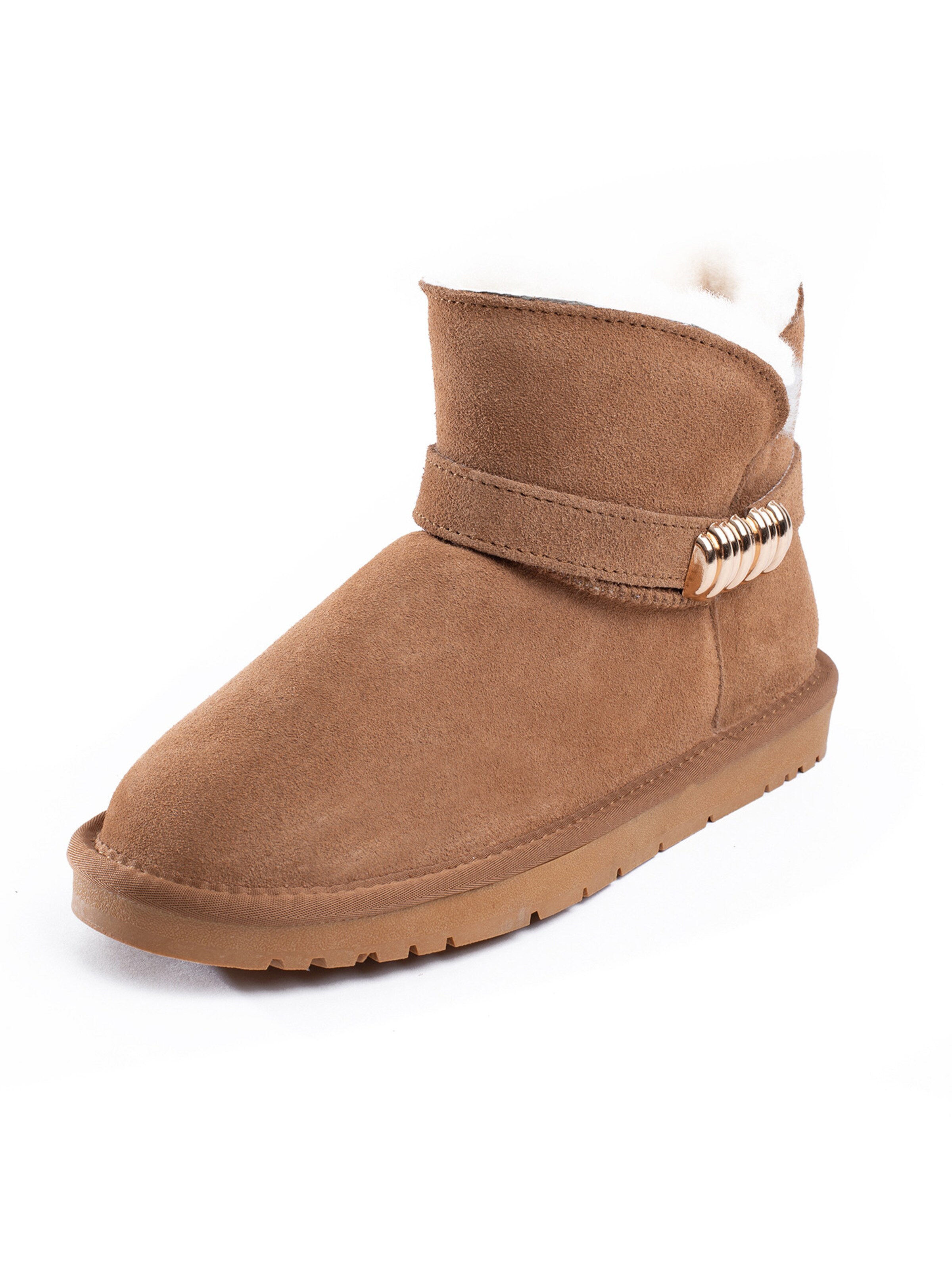 Boots 'Jacinte' di Gooce in marrone: frontale