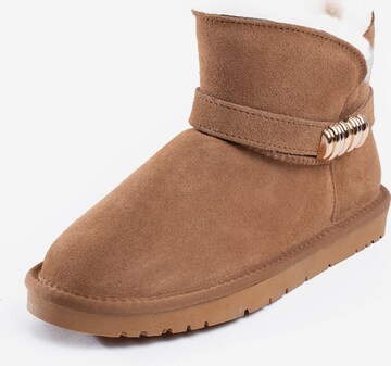 Gooce Boots 'Jacinte' in Brown: front