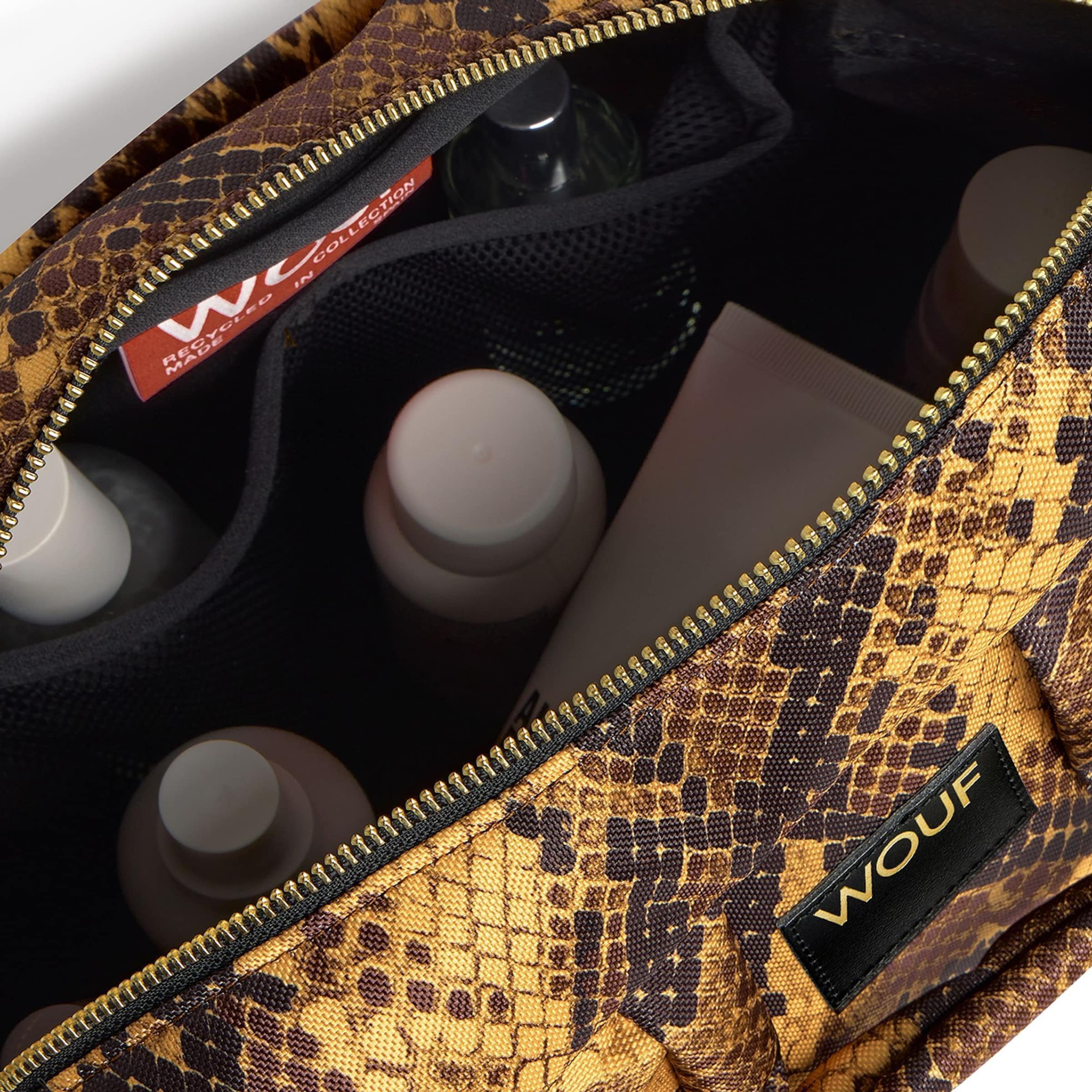 Nécessaire 'Daily' di Wouf in marrone