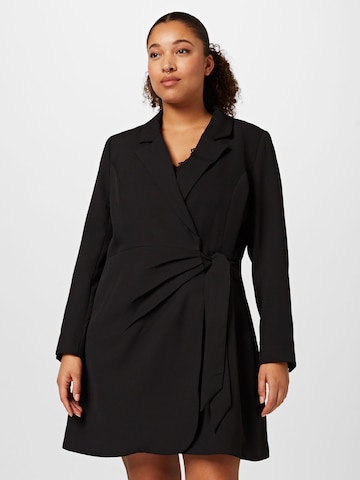 Robe 'Kate' Forever New Curve en noir : devant