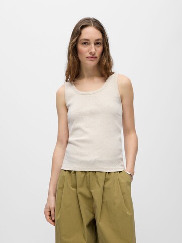 OBJECT Top 'OBJMOLI' in Beige: front