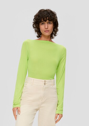 s.Oliver Shirt in Groen: voorkant