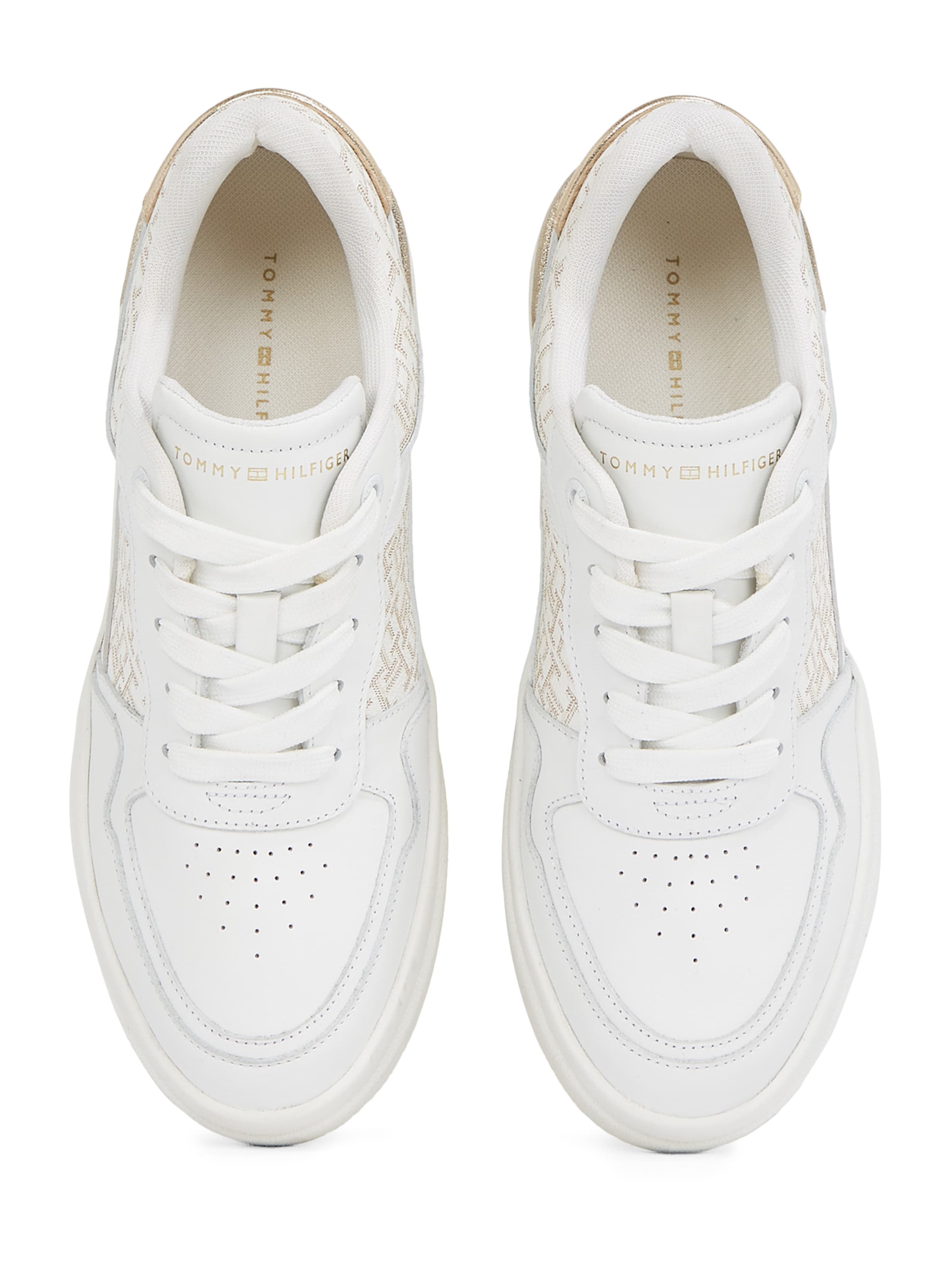 TOMMY HILFIGER Tenisky 'LUX' – bílá: zadní strana