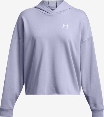 UNDER ARMOUR Sportsweatshirt 'Rival' in Lila: predná strana